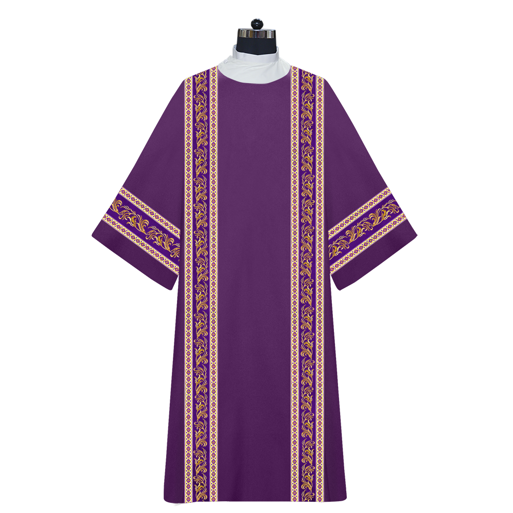 Dalmatics Vestments With Enhanced Embroidery