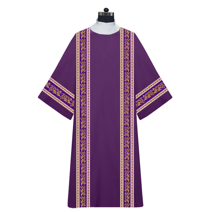 Dalmatics Vestments With Enhanced Embroidery