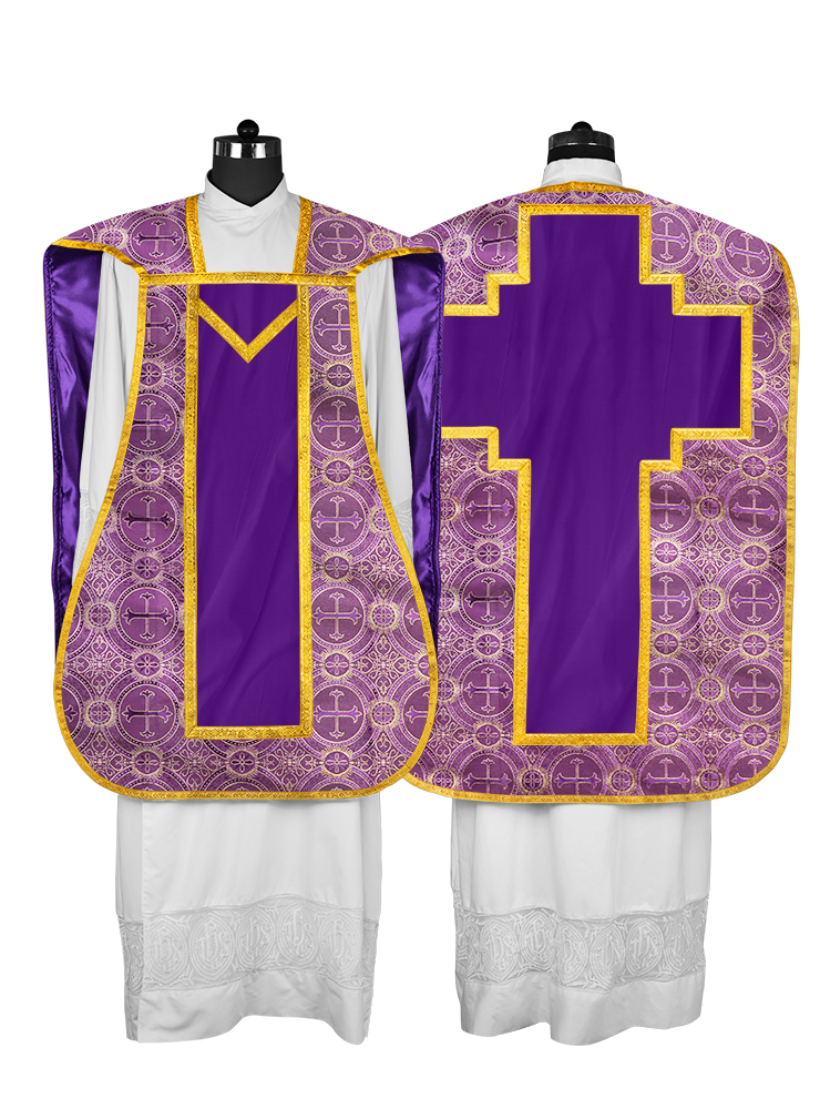 Fiddleback with spiritual motif