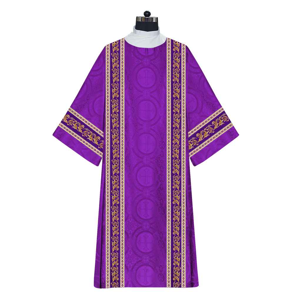 Dalmatics Vestments With Enhanced Embroidery