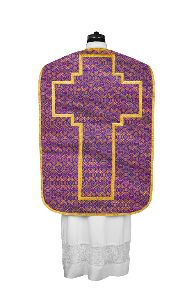 Roman Chasuble with adorned motif