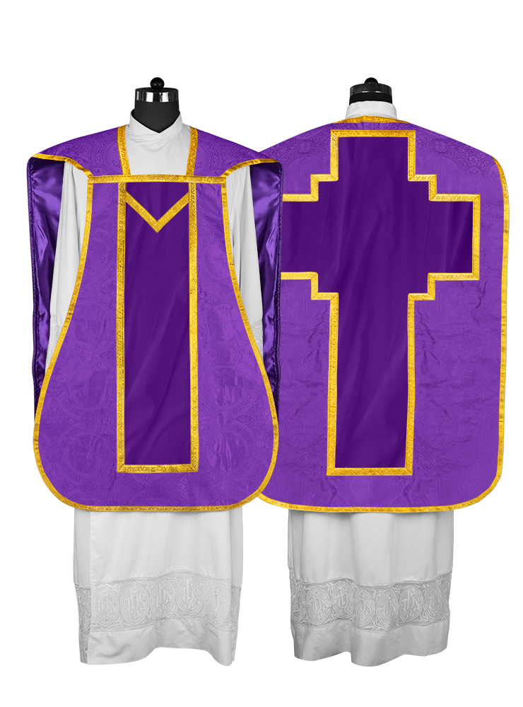 Fiddleback with spiritual motif