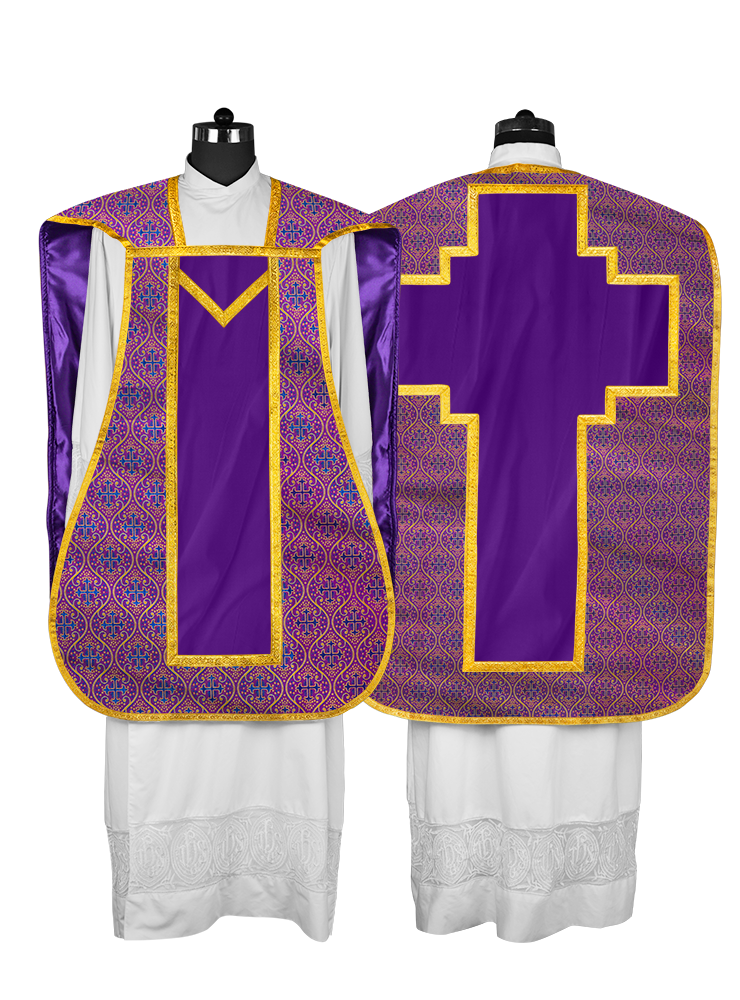 Fiddleback with spiritual motif