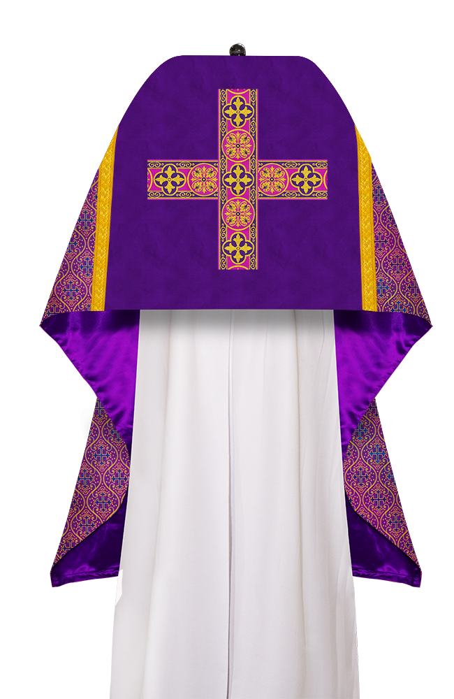 Gothic Highline Mass set Vestments with Orphrey