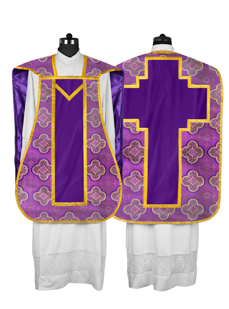 Fiddleback with spiritual motif