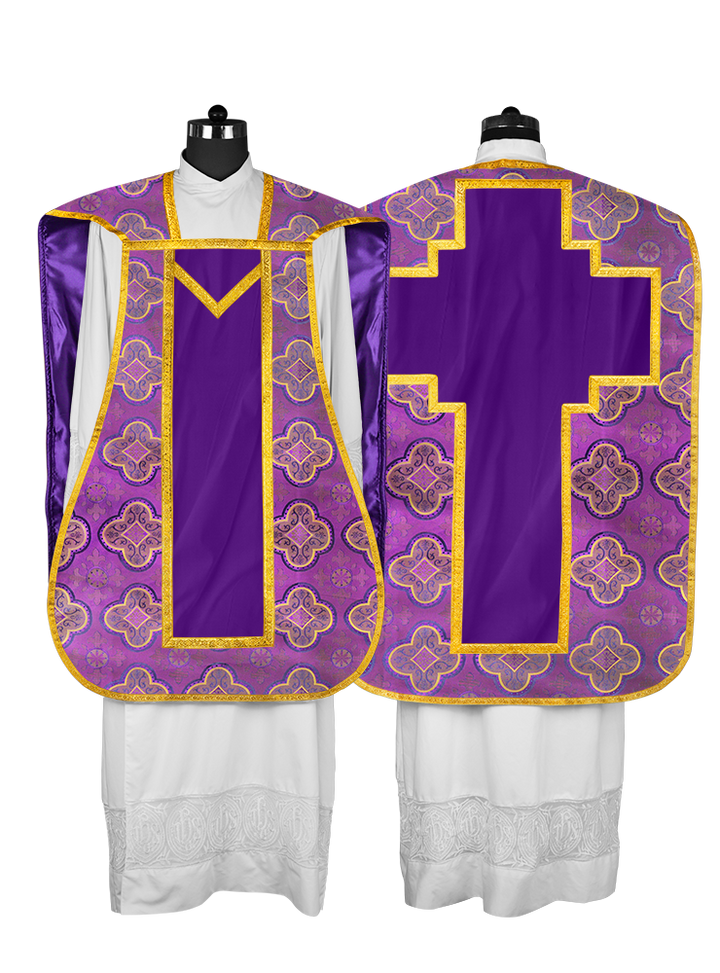 Fiddleback with spiritual motif