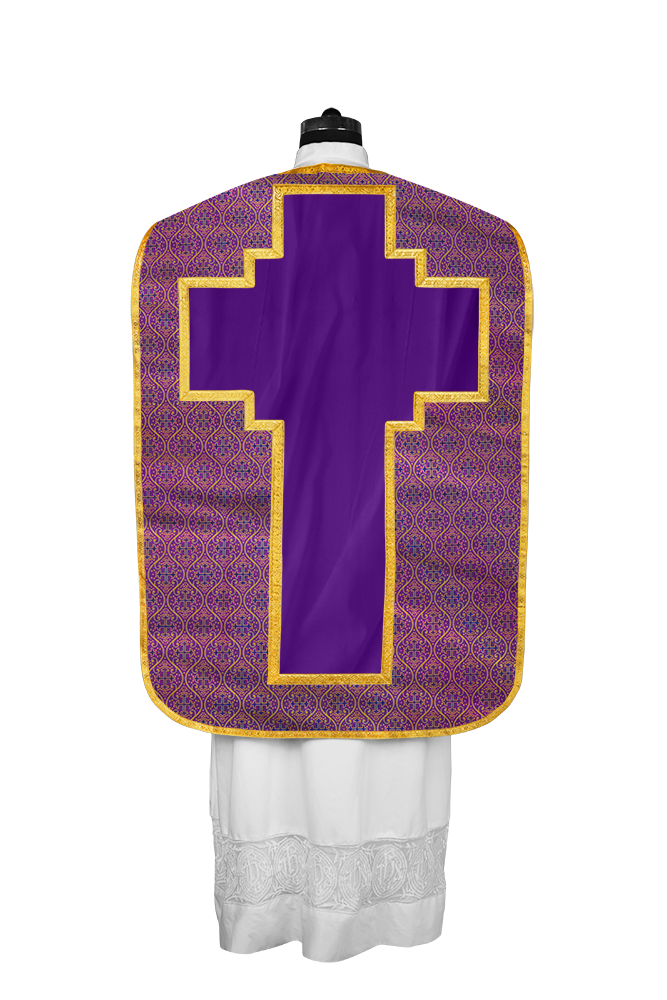 Fiddleback with spiritual motif