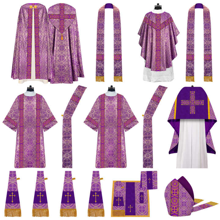 Gothic Highline Mass set with Woven Braided Orphrey