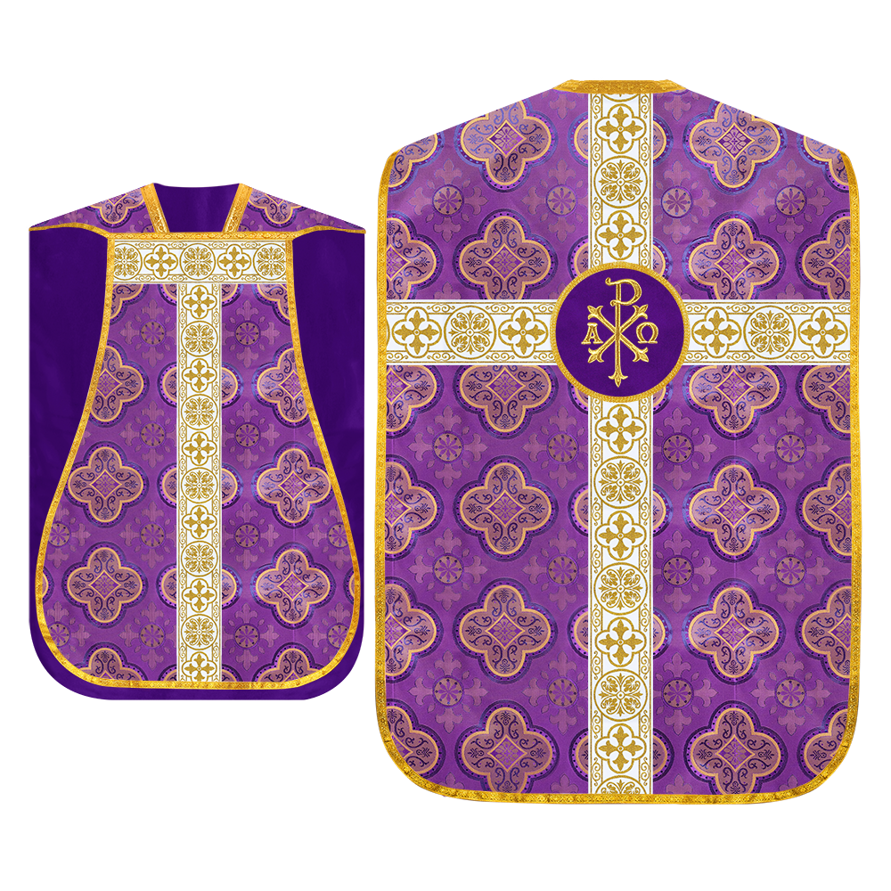 Roman Catholic Chasuble with Spiritual Motif