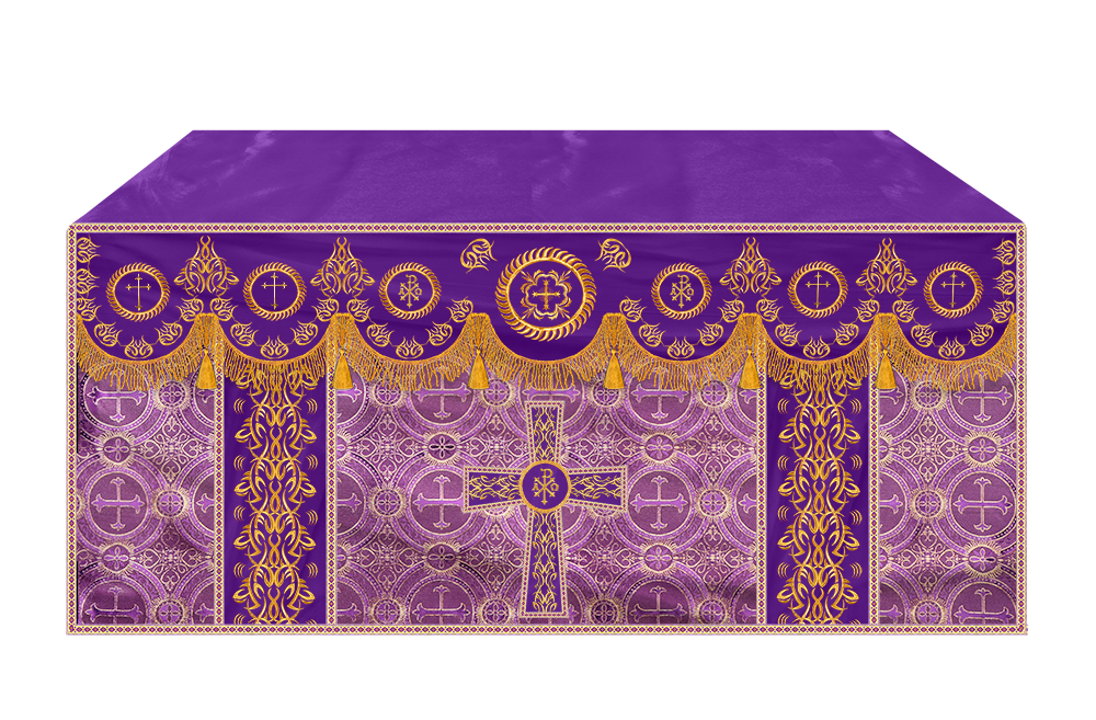 Church Altar Cloth with Trims