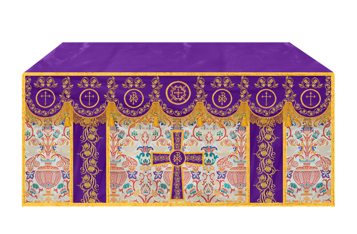 Grapes Embroidery Tapestry Altar Cloth