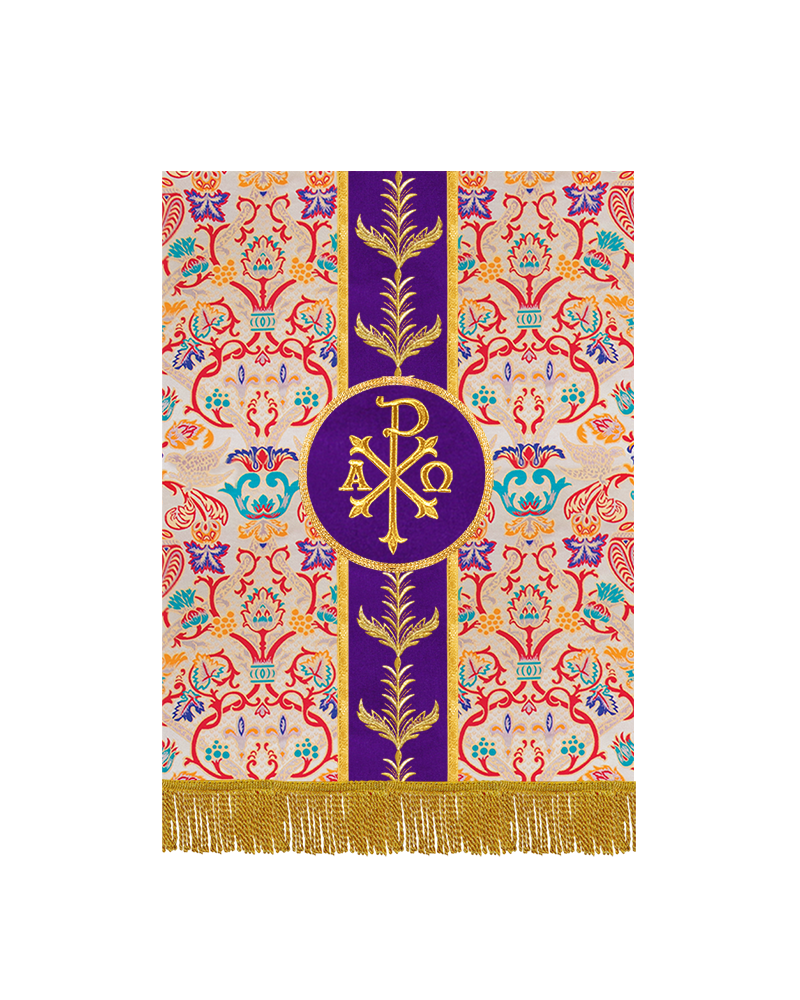 Tapestry Pulpit/Lectern Liturgical Embroidered Motif