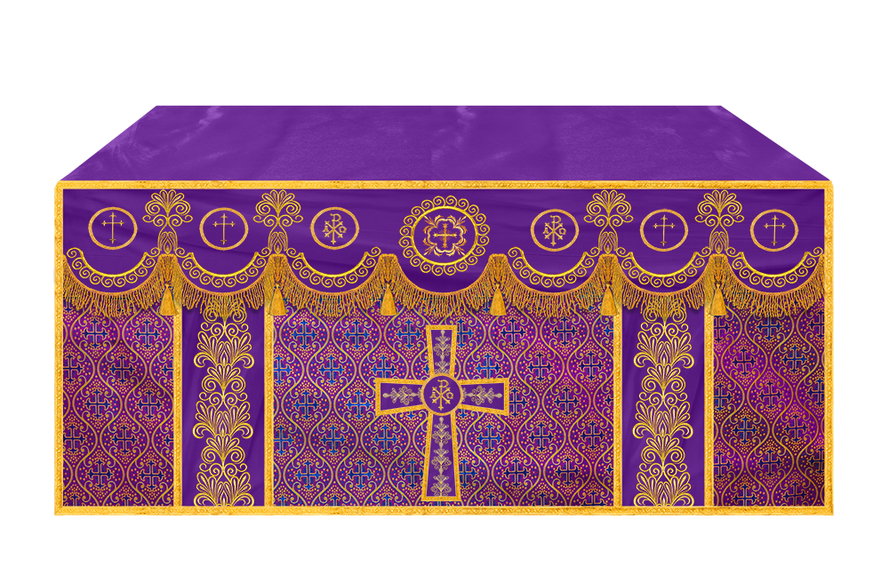 Altar Cloth with Liturgical Motif