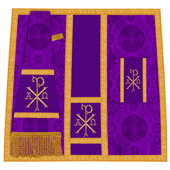 Gothic Chasuble with Motif and Trims