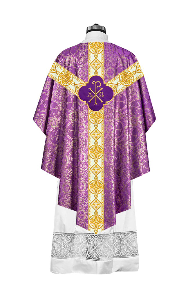 Ornate Liturgical Pugin Chasuble Vestment