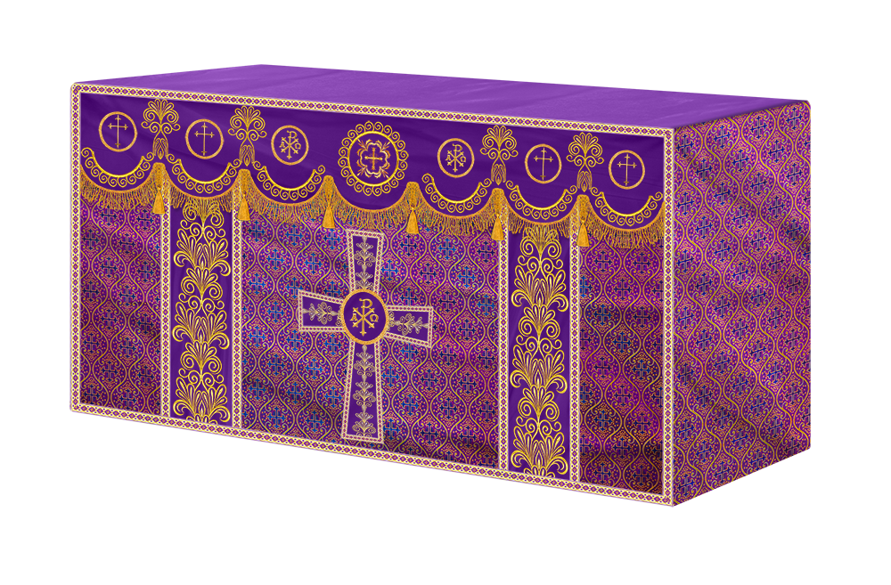 Altar Parament with Motif and Trims