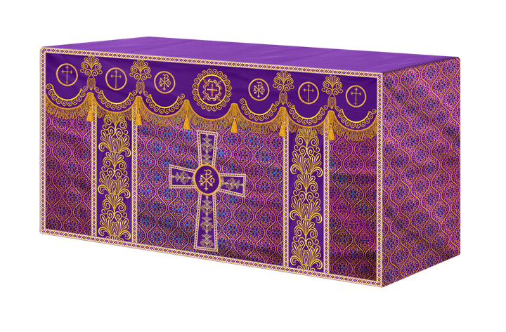 Altar Parament with Motif and Trims