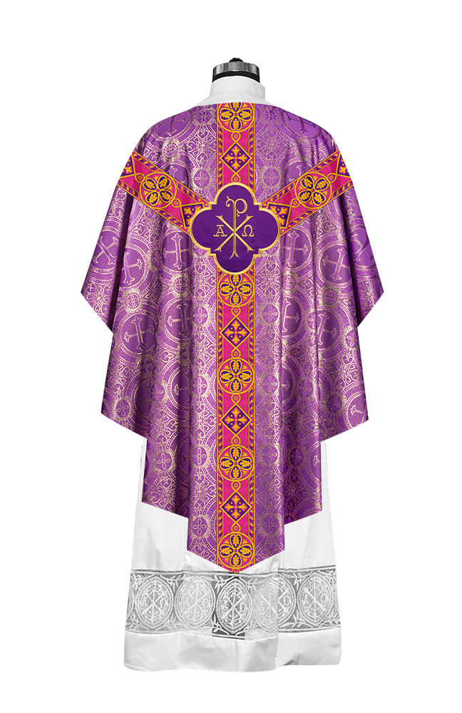 Ornate Liturgical Pugin Chasuble Vestment