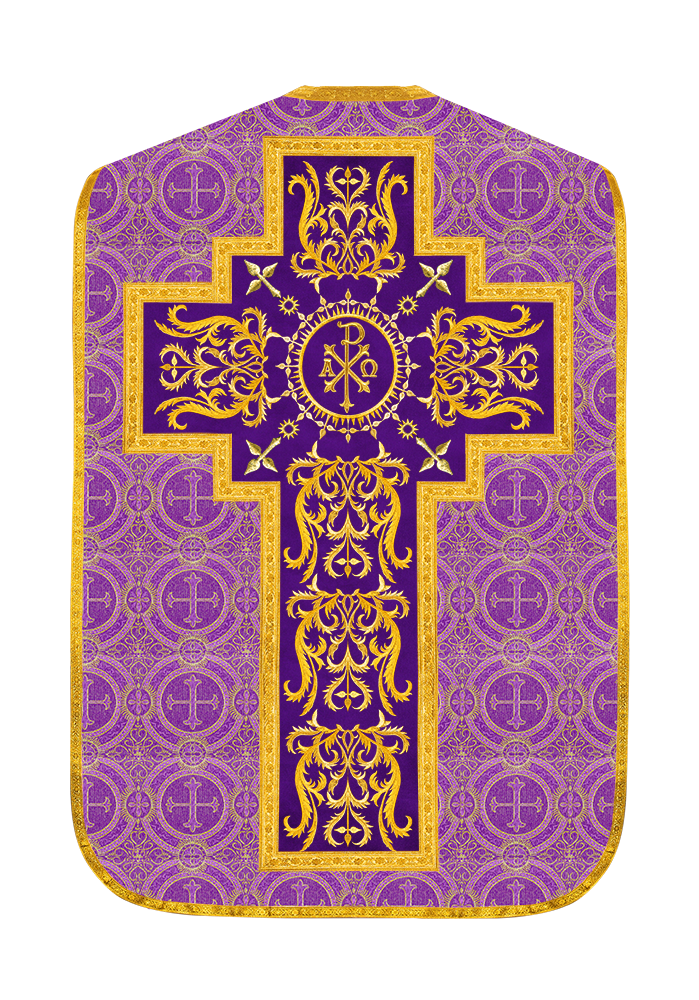 Roman Chasuble with matching stole