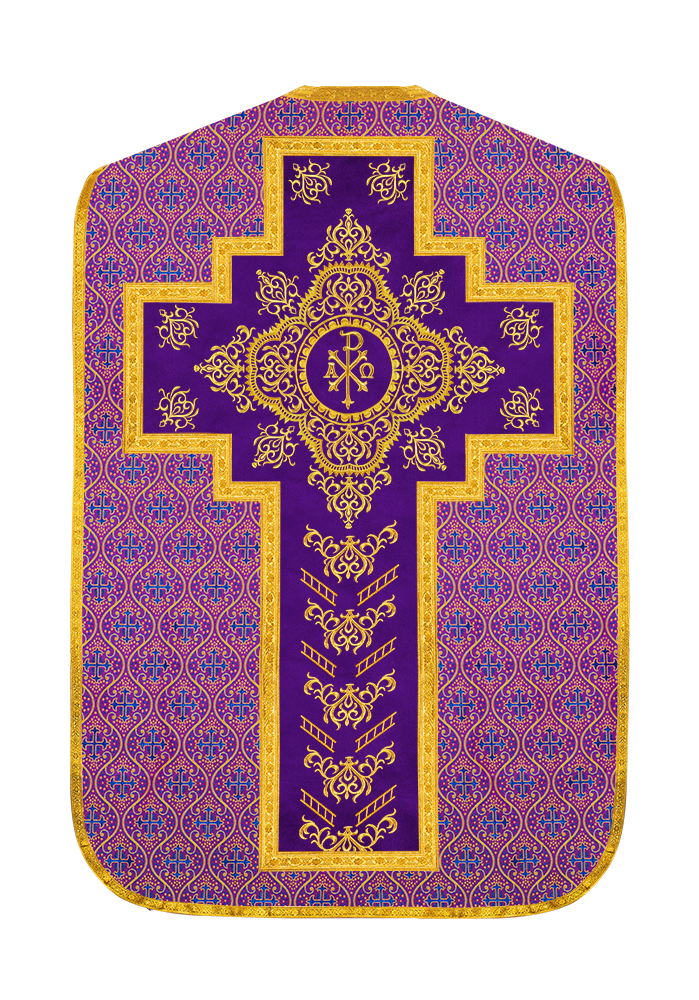 Fiddleback Vestment with Adorned Orphrey