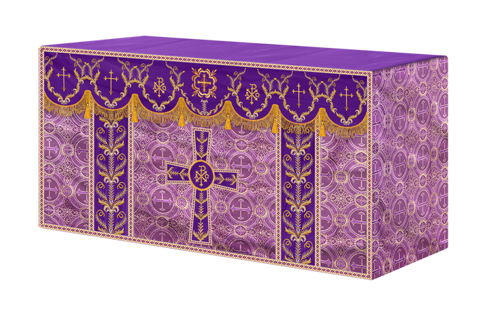 Church Altar Parament with Trims