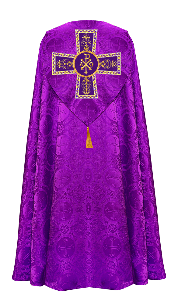 Gothic Cope Vestments With Colour Trims