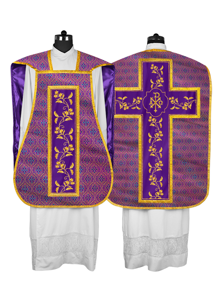 Fiddleback with Floral design