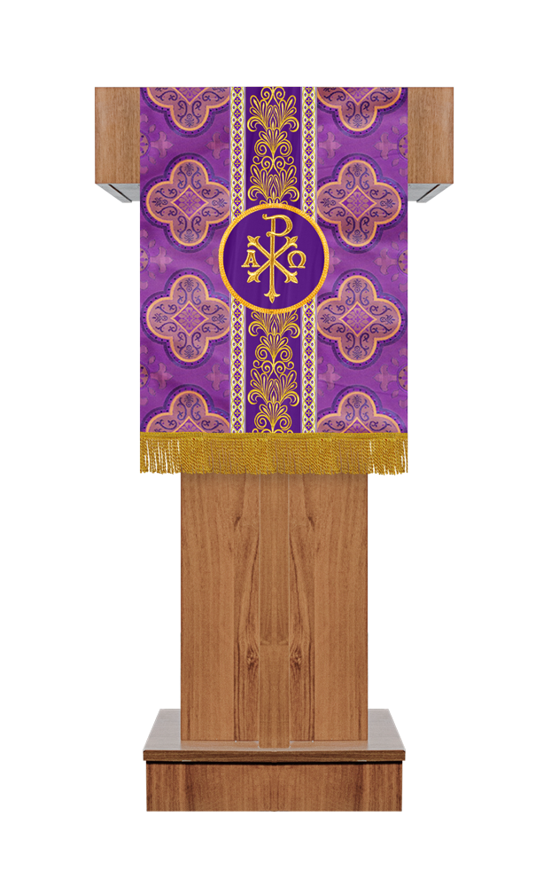Altar Parament with Motif and Trims
