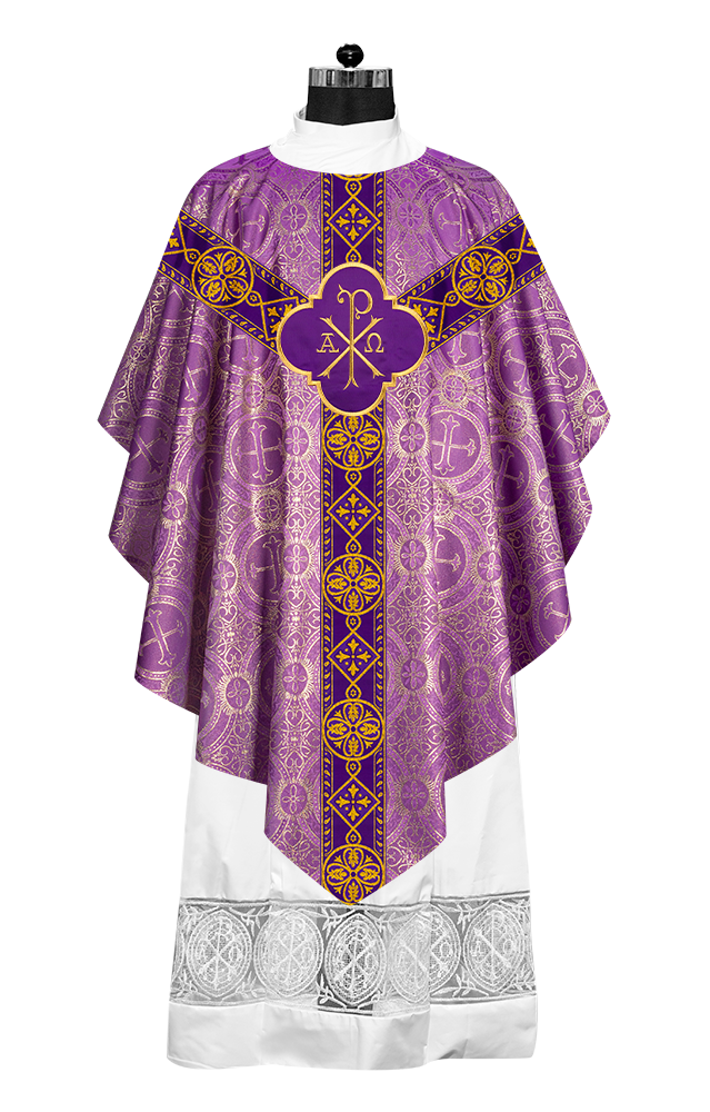 Ornate Liturgical Pugin Chasuble Vestment