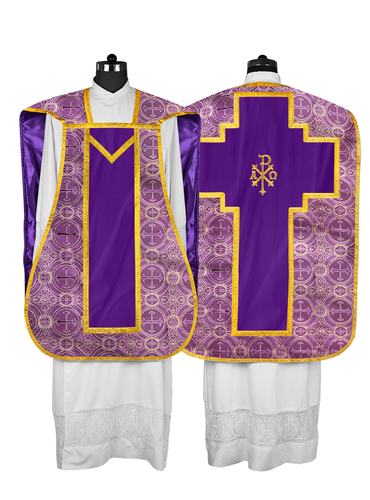 Fiddleback with spiritual motif