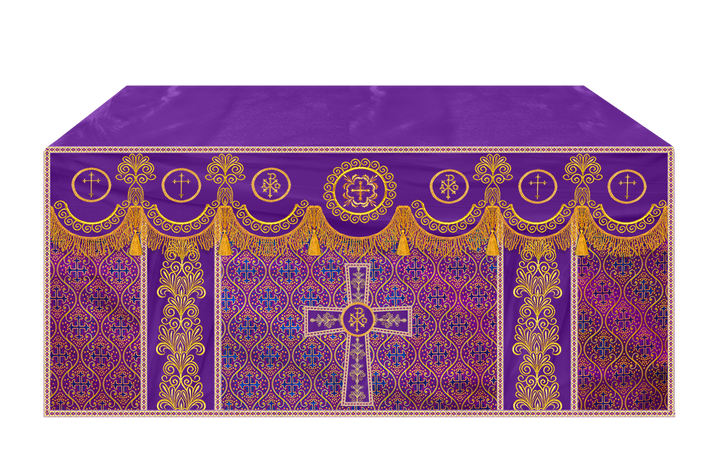 Altar Parament with Motif and Trims