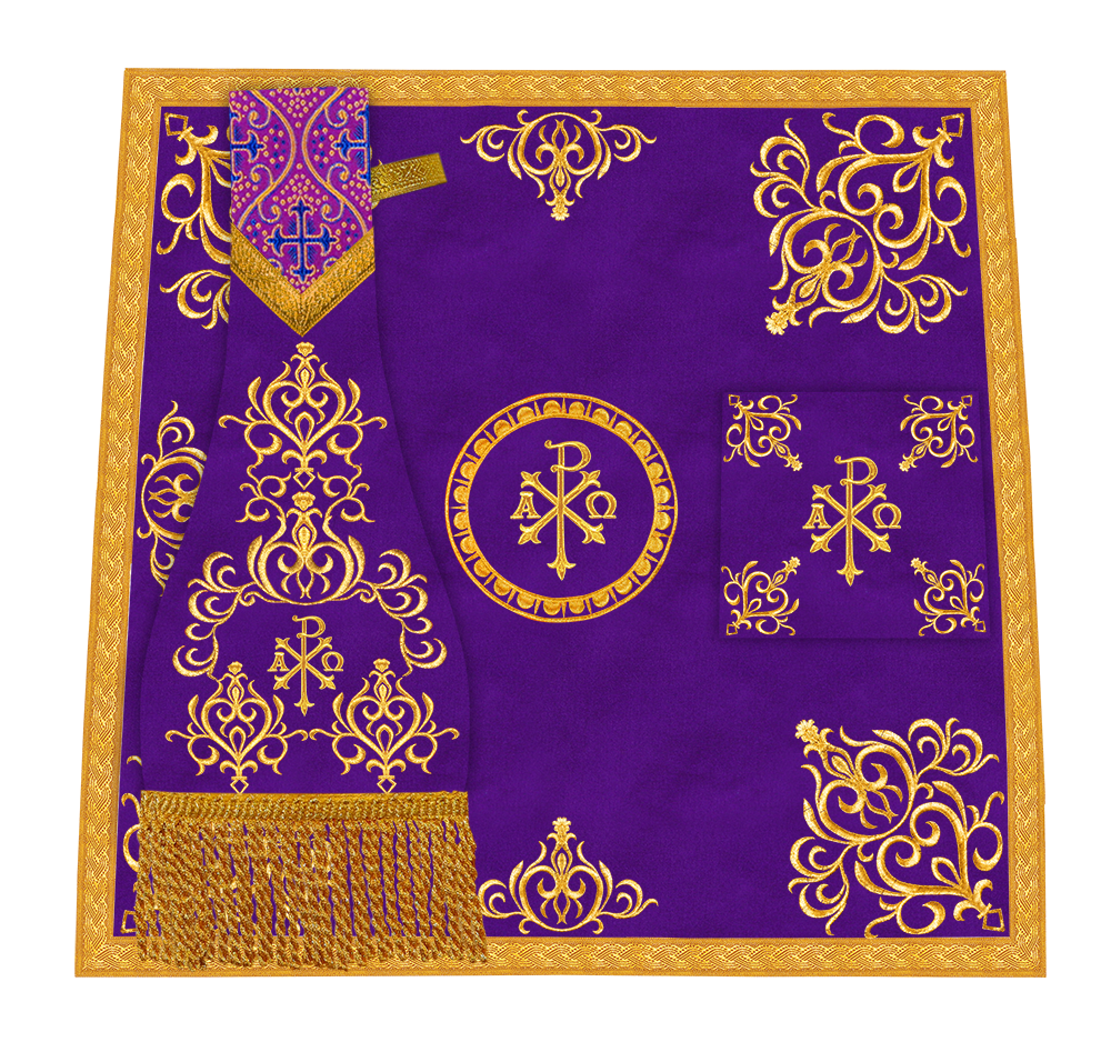 Fiddleback Vestment with Adorned Orphrey