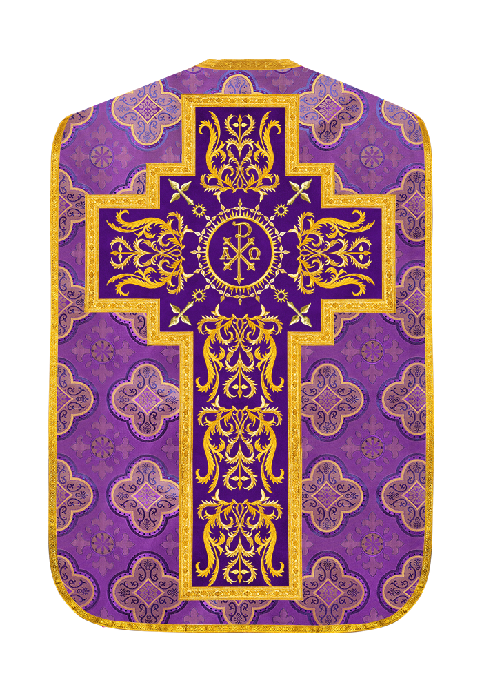 Roman Chasuble with matching stole