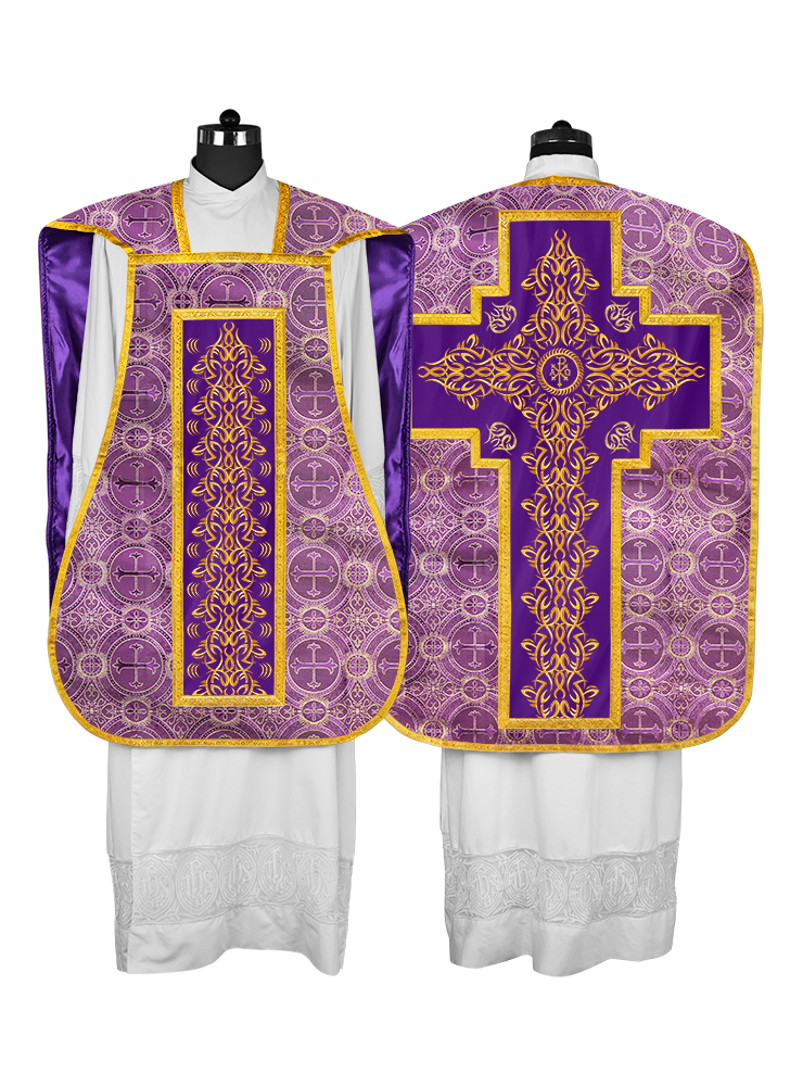 Fiddleback vestment with stole