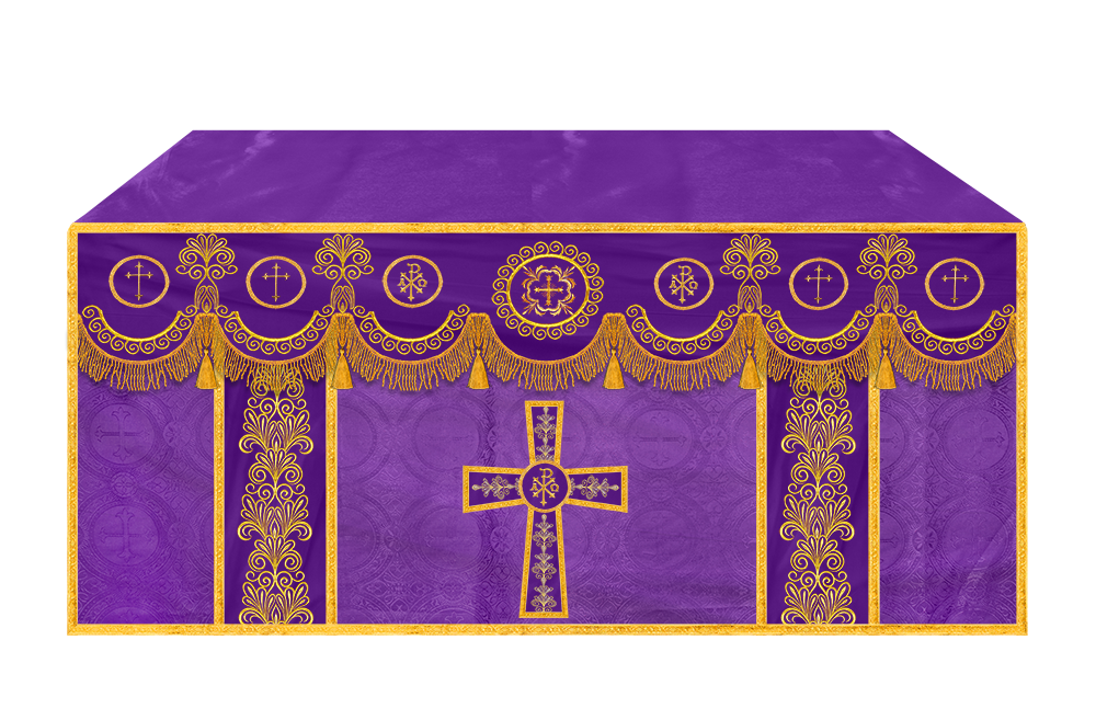 Altar Cloth with Liturgical Motif