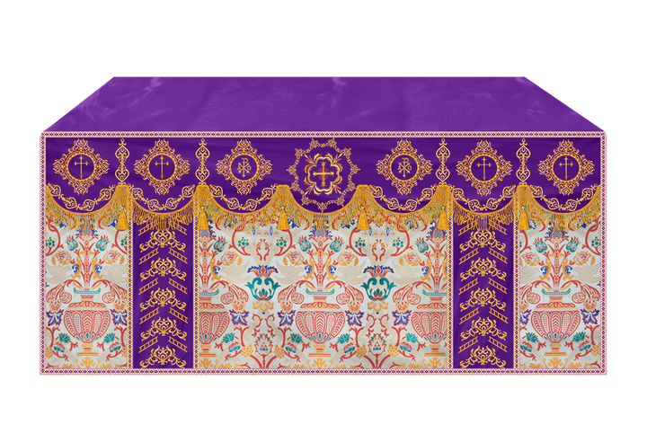 Embroidered Tapestry Altar Cloth