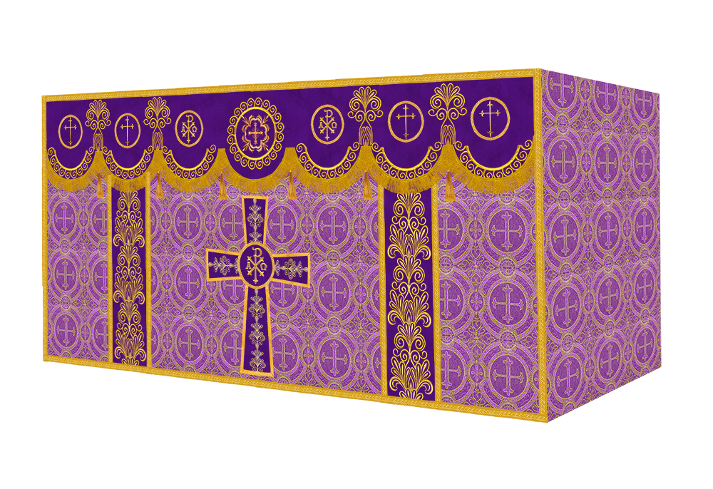 Altar Cloth with Liturgical Motif