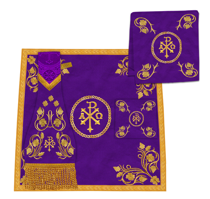 Gothic Cope Vestment with Ornate Embroidery