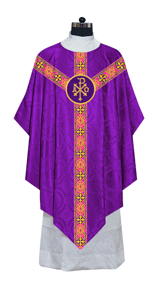 Pugin Style Chasuble Designed with Different Orphrey