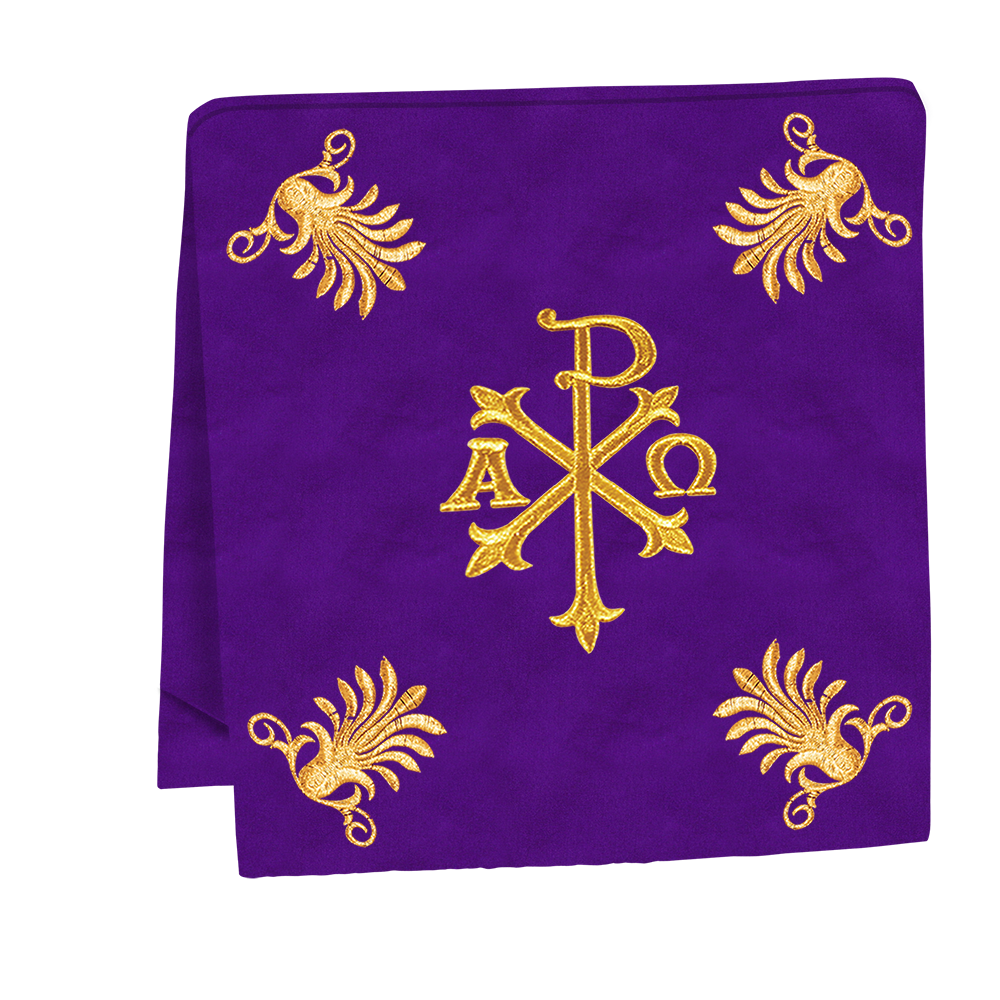 Borromean Chasuble Vestment With Detailed Braids and Trims