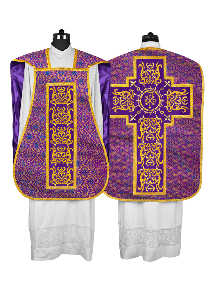 Roman Chasuble with matching stole