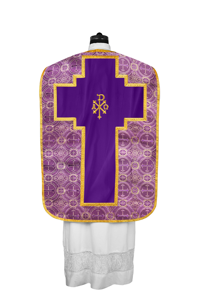 Fiddleback with spiritual motif