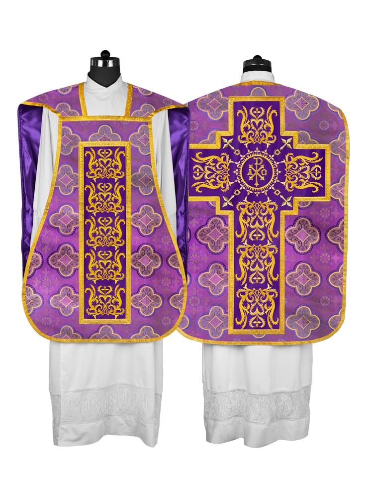 Roman Chasuble with matching stole