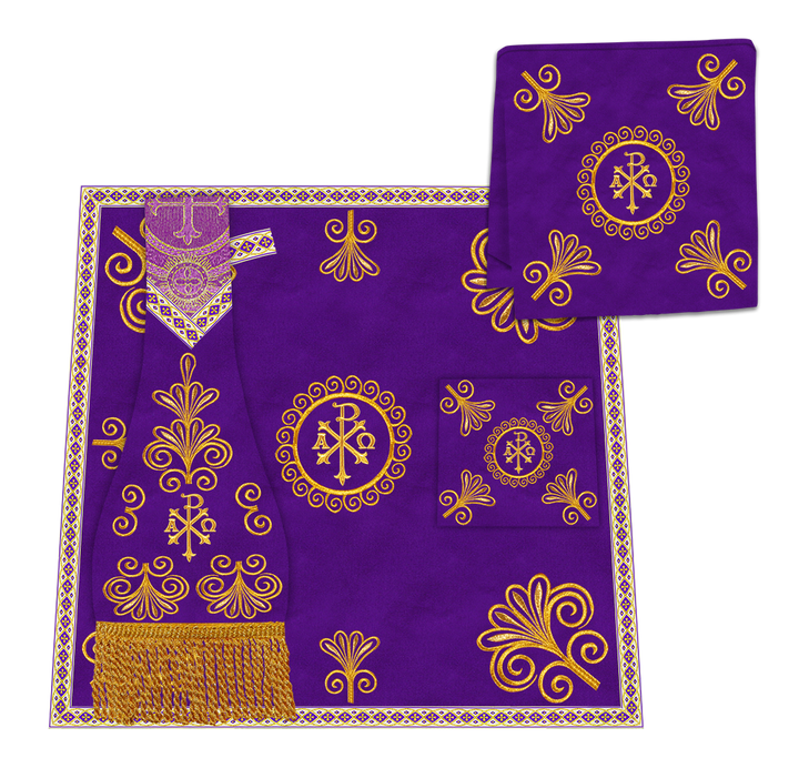 Spiritual Borromean Chasuble With Y Type Orphrey and Trims