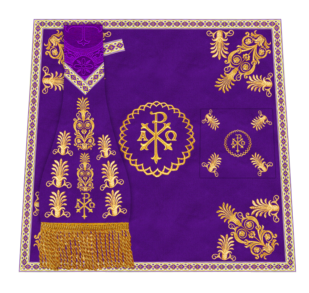 Embroidered Motif and Trims Mass set