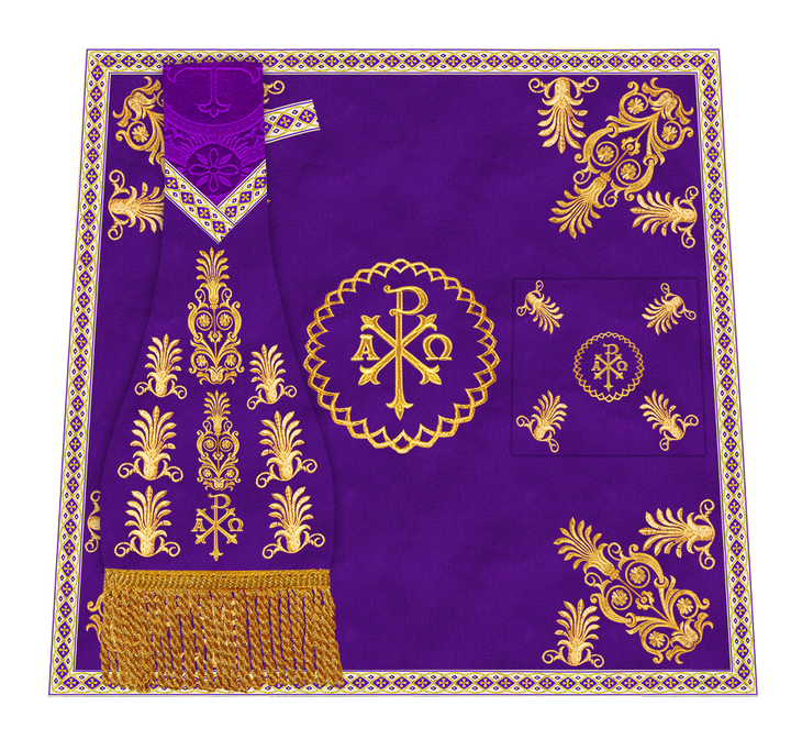 Embroidered Motif and Trims Mass set