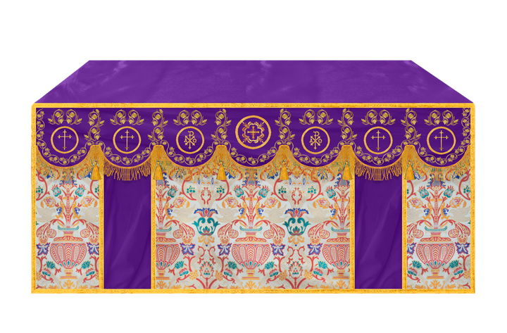 Grapes Embroidery Tapestry Altar Cloth