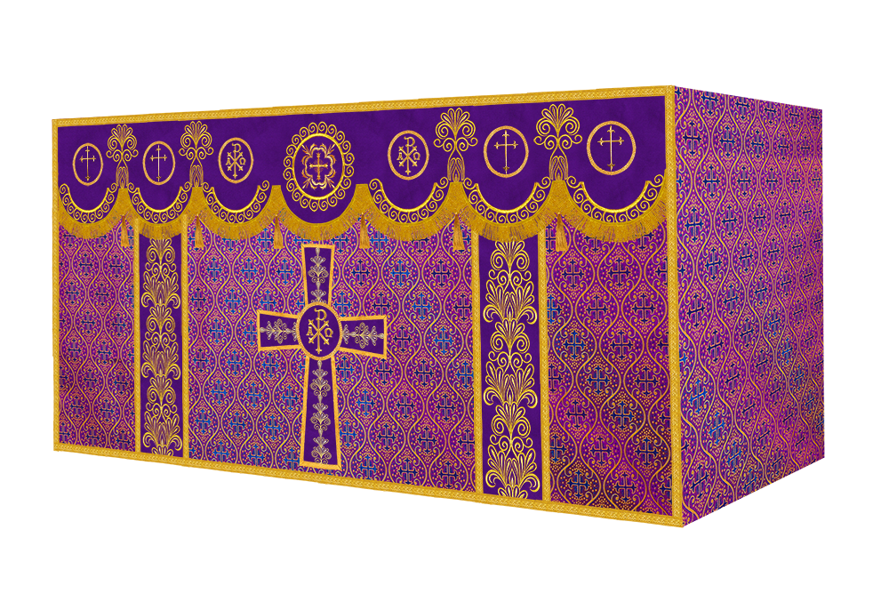 Altar Cloth with Liturgical Motif