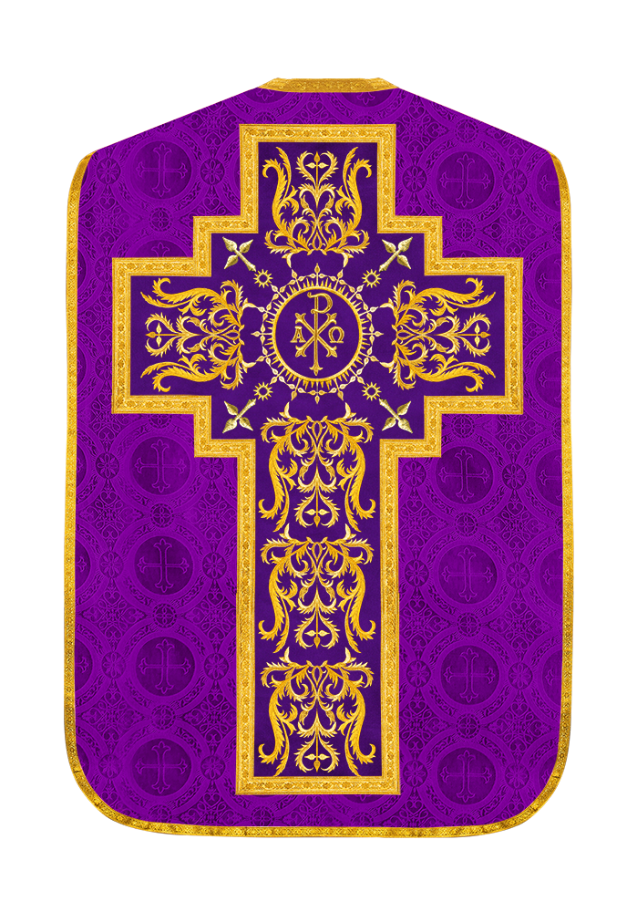 Roman Chasuble with matching stole