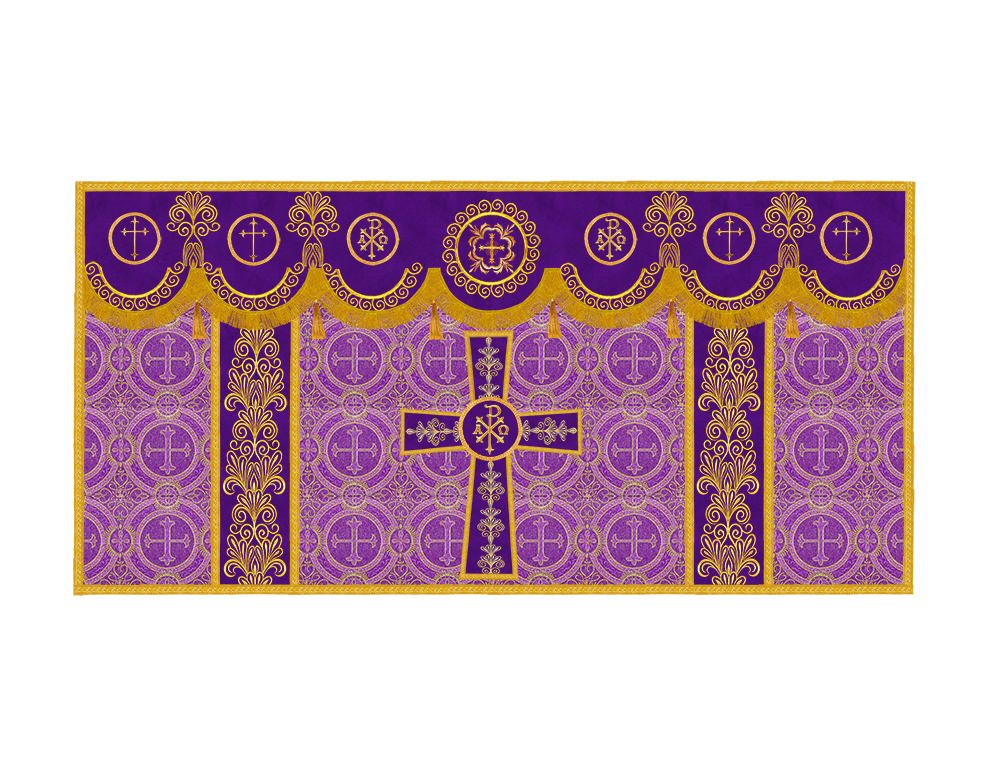 Altar Cloth with Liturgical Motif